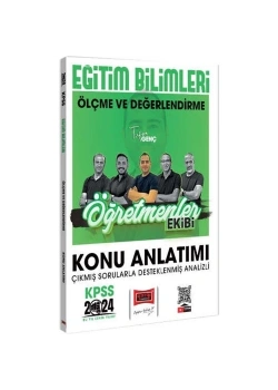 Yargı 2024 Eğitim Bilimleri Ölçme Değerlendirme Konu Anlatımlı