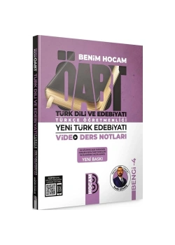 Öabt Türk Dili Edebiyatı Yeni Türk Edebiyatı Bengi-4  Benim Hocam