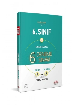Editör 6.Sınıf 6 Fasikül Deneme Sınavı