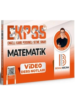 Ekpss 2024 Matematik Video Ders Notları  Benim Hocam