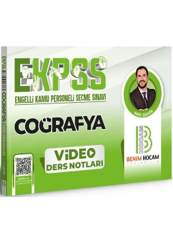 E Kpss Coğrafya Video Ders Notları  Benim Hocam