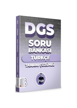Dgs Türkçe Çözümlü Soru Bankası  Benim Hocam