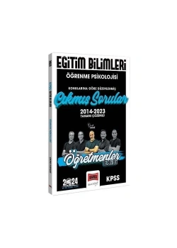 Yargı 2024 Eğitim Bilimleri Öğrenme Psikolojisi 2014-2023 Çıkmış Sorular Çözümlü