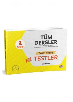 Editör 8.Sınıf Tüm Dersler Beceri Temelli Testler