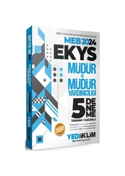 Meb 2024 Ekys Müdür Ve Müdür Yardımcılığı 5 Çözümlü Deneme  Yediiklim