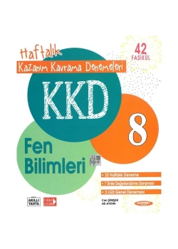 Kurmay 8.Sınıf Fen Bilimleri Haftalık Kazanım Kavrama Denemeleri 42 Fasikül