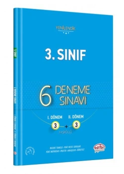 Editör 3.Sınıf 6 Deneme Sınavı