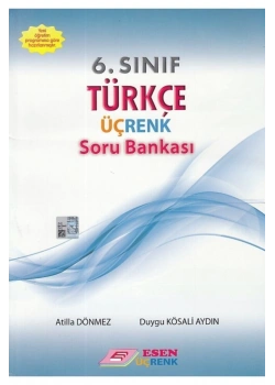 Esen 6.Sınıf Türkçe Soru Bankası   Üçrenk