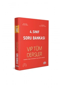 Editör 4.Sınıf Tüm Dersler Vip Soru Bankası