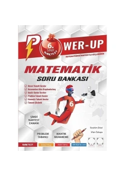 Nartest 6.Sınıf Matematik Soru Bankası Power Up