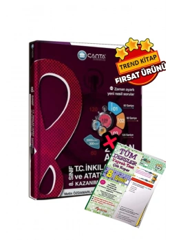 Çanta 8.Sınıf İnkilap Tarihi Etkinlikli Kazanım Soru Bankası