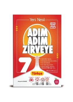 Newton 7.Sınıf Türkçe Adım Adım Zirveye Soru Bankası