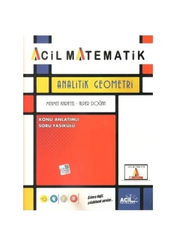 Acil Ayt Tyt Analitik Geometri Konu Anlatımlı Soru Fasikülü