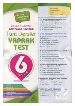 Element 6.Sınıf Tüm Dersler Yaprak Test