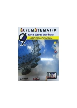*Kampanya* Acil 9.Sınıf Matematik Soru Bankası