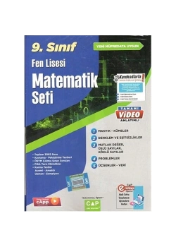 *Kampanya* Çap 9.Sınıf Fen Lisesi Matematik Seti