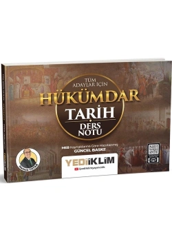 Tüm Adaylar İçin Hükümdar Tarih Ders Notu  Yediiklim