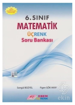 Esen 6.Sınıf Matematik Soru Bankası . Üçrenk