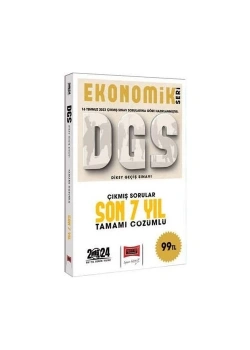 Yargı 2024 Dgs Son 7 Yıl Çıkmış Sorular Çözümlü Ekonomik Seri