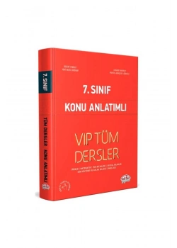 Editör 7.Sınıf Vip Tüm Dersler Konu Anlatımlı