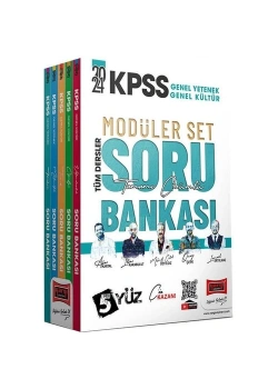 Yargı 2024 Kpss Gy Gk 5Yüz Ekip Modüler Soru Bankası Seti