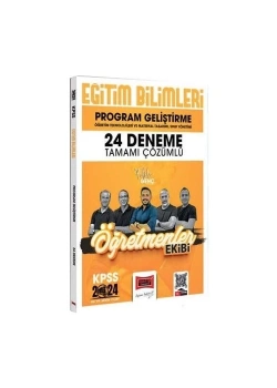 Yargı 2024 Kpss Program Geliştirme 24 Çözümlü Deneme Öğretmenler Ekibi