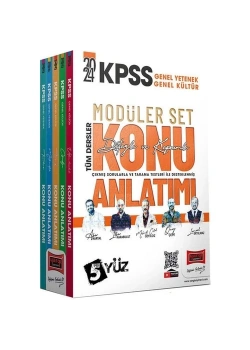 Yargı 2024 Kpss Gyg K Tüm Dersler Konu Anlatımı Seti 5 Li