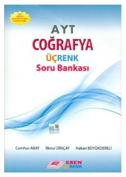 Esen Ayt Coğrafya Üçrenk Soru Bankası