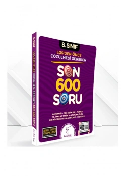 Karekök 8.Sınıf Lgs Son 600 Soru