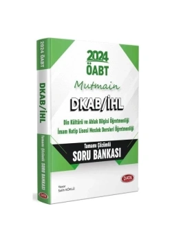 Data 2024 Öabt Mutmain Dkab-İhl Çözümlü Soru Bankası