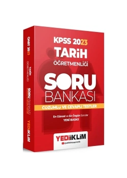 Kpss 2023 Tarih Öğretmenliği Soru Bankası  Yediiklim