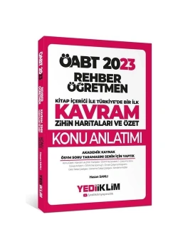 Öabt 2023 Rehber Öğretmen Kavram Haritaları Konu Anlatım  Yediiklim