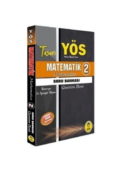Tasarı Yös Yabancı Öğrenci Sınavı Matematik 2 Soru Bankası