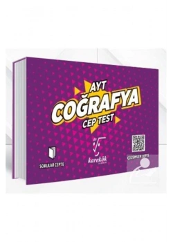 Karekök Ayt Coğrafya Cep Test
