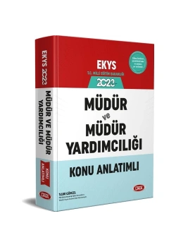 Data 2024 Ekys Müdür Ve Müdür Yardımcılığı Konu Anlatım