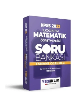 Kpss 2023 İlköğretim Matematik Öğretmenliği Soru Bankası  Yediiklim
