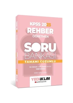 Kpss 2023 Rehber Öğretmen Soru Bankası  Yediiklim