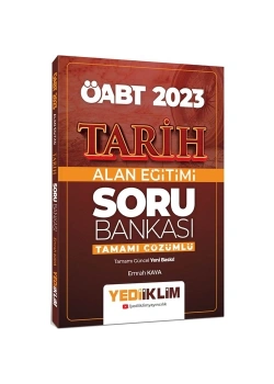 2023 Öabt Tarih Çözümlü Soru Bankası  Yediiklim