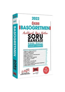 Yargı 2022 Ökbs Başöğretmen Konu Özetli Çözümlü Soru Bankası