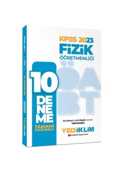 Kpss 2023 Fizik Öğretmenliği 10 Çözümlü Deneme  Yediiklim