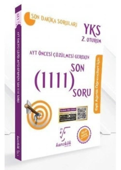 Yks 2.Oturum Eşit Ağırlık 111 Soru Bankası  Karekök