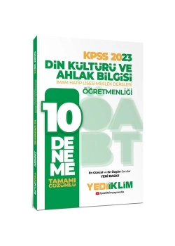 Kpss 2023 Din Kültürü Öğretmenliği 10 Çözümlü Deneme  Yediiklim