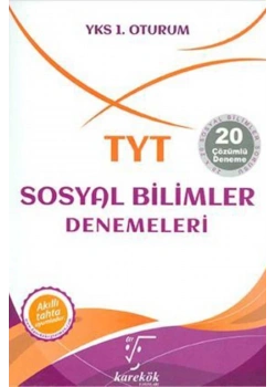 Tyt Sosyal Bilimler 20 Deneme   Karekök