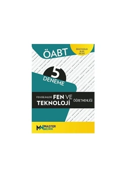 Öabt Fen Teknoloji Öğretmenliği 5 Deneme  Master Work