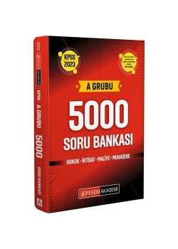 Pegem Kpss -A-Grubu 5000 Soru Bankası