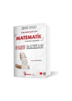 Kpss 2025  Tüm Adaylar Matematik Çözümlü Soru Bankası  Hocakafası