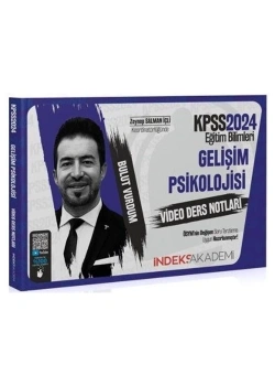 Kpss 2024 Eğitim Bilimleri Gelişim Psikolojisi Video Ders Notları  İndeks Akademi