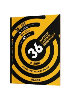 Hız 8.Sınıf Din Kültürü 36 Haftalık Kazanım Denemeleri