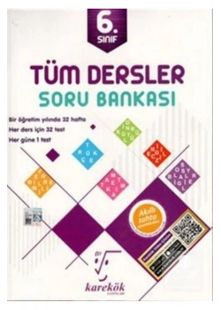 Karekök 6.Sınıf Tüm Dersler Soru Bankası