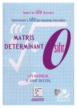 Karekök 11.Sınıf Matris Determinant Sıfır